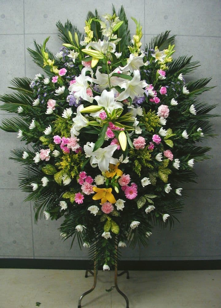 葬儀スタンド花懸崖タイプ