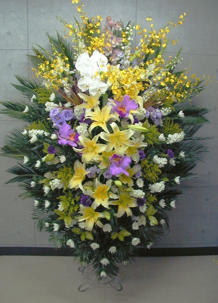 豪華な葬儀スタンド花懸崖タイプ